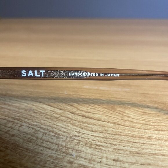 NEW SALT. Optics Garland 48 Oasis Eyeglasses Unisex 48-20-140 Handcrafted Japan - Picture 8 of 9